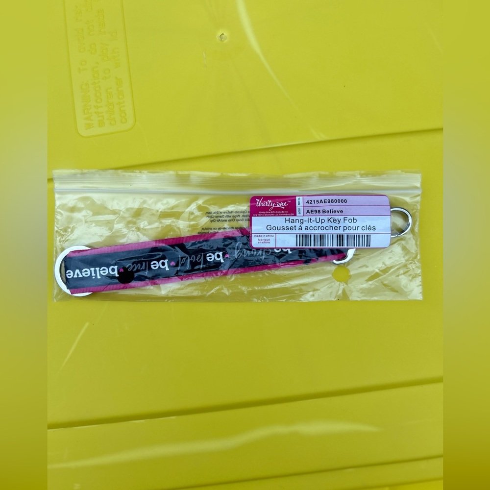 Hang it up key fob
